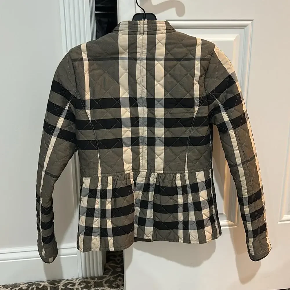 Girls Burberry Jacket - Picture 2 of 4